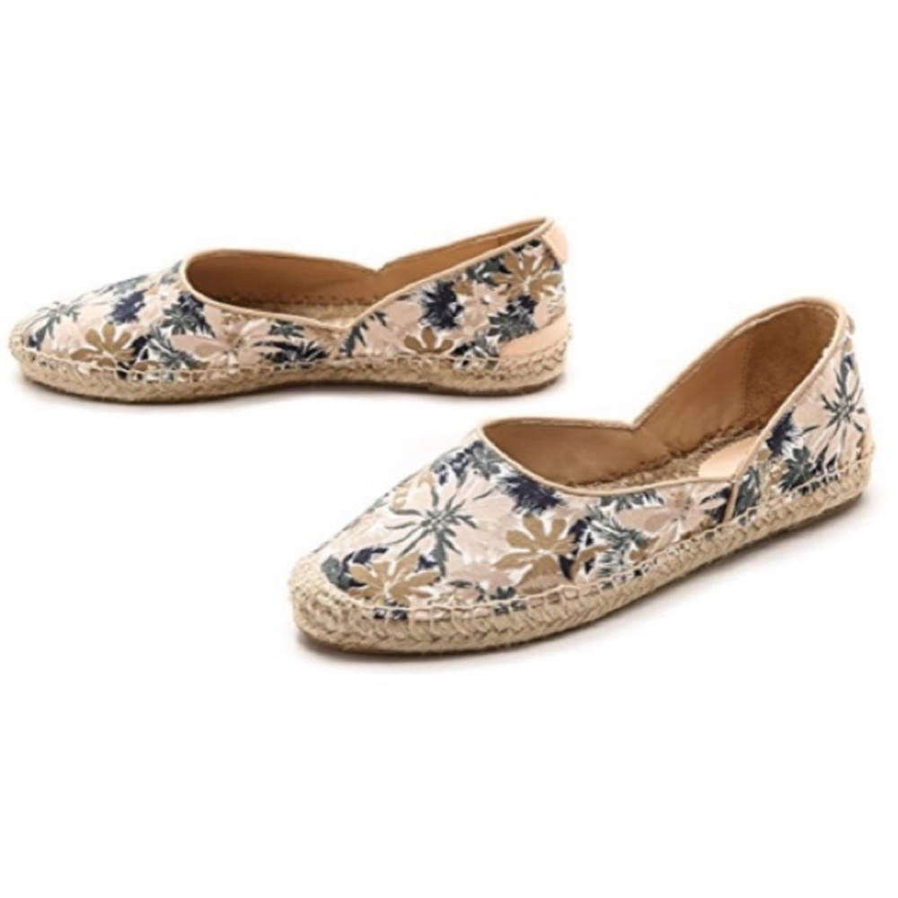 Rag & Bone Georgie Cotton Espadrilles Botanical 41